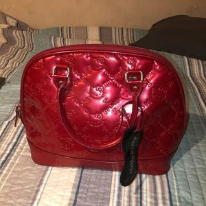 Hello Kitty X Loungefly Red Embossed Patent Bag SOLD